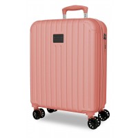 Troler cabina Movom Timber, ABS, extensibil, 4 roti, nude, 20x55x40 cm