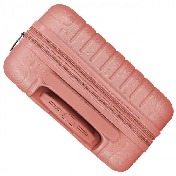 Troler cabina Movom Timber, ABS, extensibil, 4 roti, nude, 20x55x40 cm
