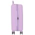 Troler cabina Movom Timber, ABS, extensibil, 4 roti, lila, 20x55x40 cm