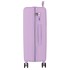 Troler mediu Movom Timber, ABS, extensibil, 4 roti, lila, 27x68x48 cm