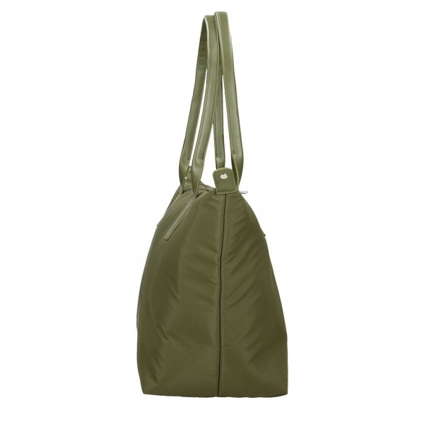 Geanta tote Movom Loop, kaki, 18.5x31x45 cm