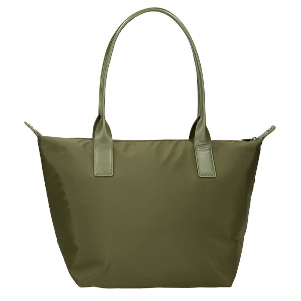 Geanta tote Movom Loop, kaki, 18.5x31x45 cm