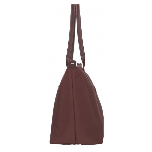Geanta tote Movom Loop, bordo, 18.5x31x45 cm