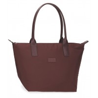 Geanta tote Movom Loop, bordo, 18.5x31x45 cm