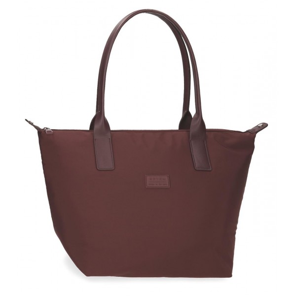 Geanta tote Movom Loop, bordo, 18.5x31x45 cm