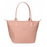 Geanta tote Movom Loop, nude, 18.5x31x45 cm