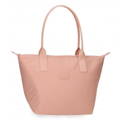 Geanta tote Movom Loop, nude, 18.5x31x45 cm