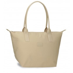 Geanta tote Movom Loop, bej, 18.5x31x45 cm