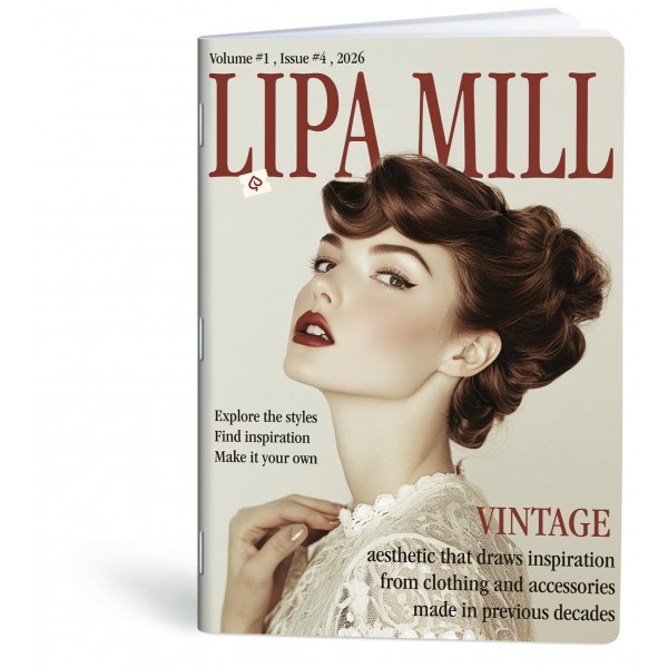 Caiet A4 40 file Lipa Mill Style Magazine dictando
