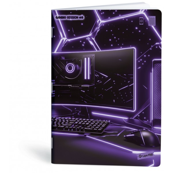 Caiet A4 40 file Lipa Mill Game On matematica