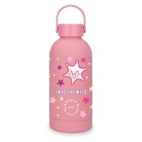 Sticla termo 350 ml Enso Into the Wild din otel inoxidabil roz 6.5x18.5x6.5 cm