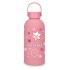 Sticla termo 350 ml Enso Into the Wild din otel inoxidabil roz 6.5x18.5x6.5 cm