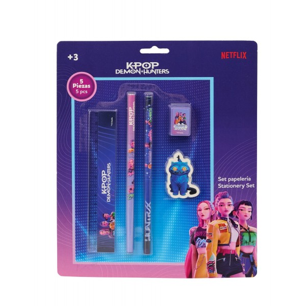 Set de scris K-Pop Demon Hunters Stationery