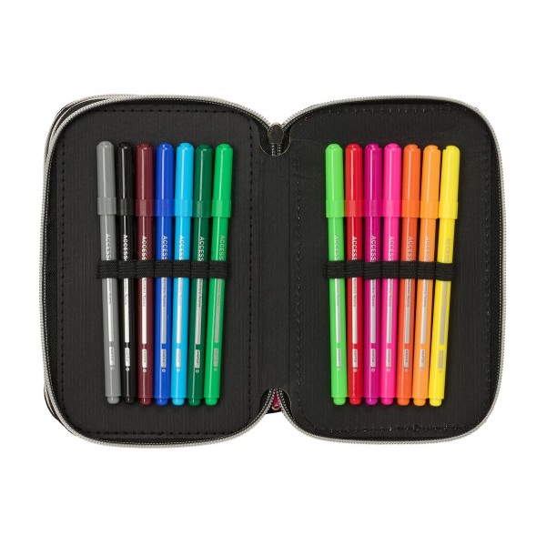 Penar echipat K-Pop Demon Hunters Energy 3 compartimente 37 piese 12.5x19.5x5.5 cm