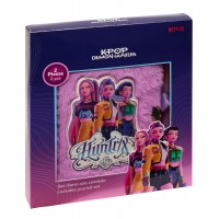 Set jurnal cu lacat + pix mina 4 culori K-Pop Demon Hunters Stationery 200x35x215 mm