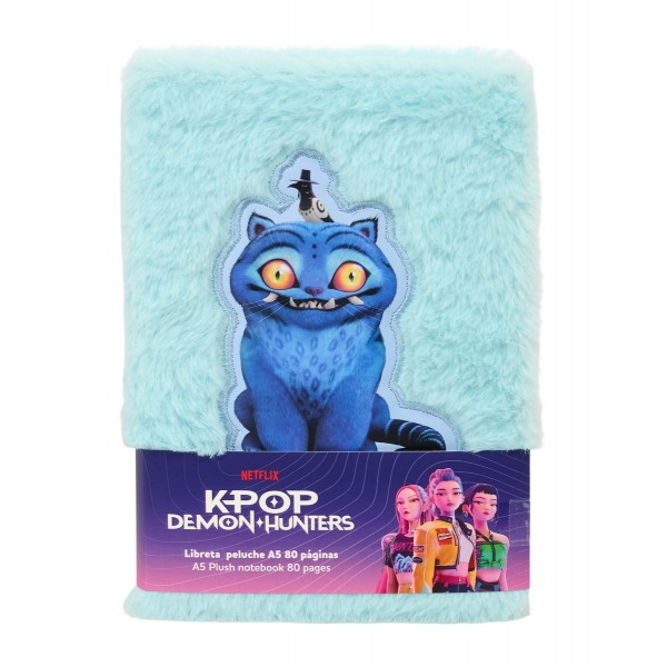 Bloc notes pufos A5 80pagini K-Pop Demon Hunters Stationery