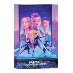Caiet capsat A4, matematica K-Pop Demon Hunters Stationery