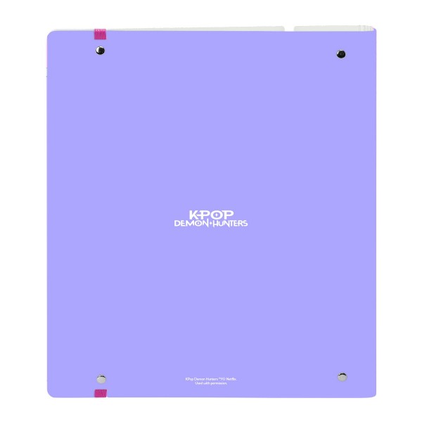 Carpeblock PP K-Pop Demon Hunters Stationery 4 inele, 35mm cu set rezerva 27x32x4 cm