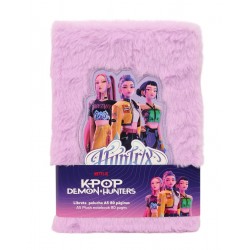 Bloc notes pufos A5 80pagini K-Pop Demon Hunters Stationery