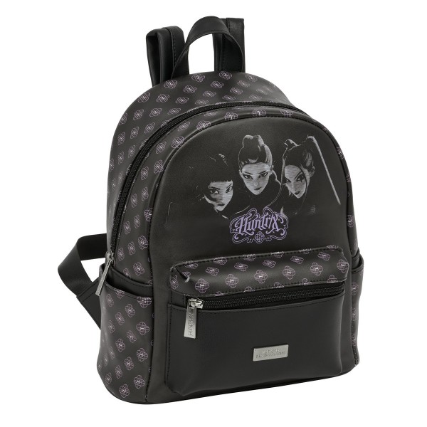 Rucsac fete K-Pop Demon Hunters Song negru  24x28x12 cm