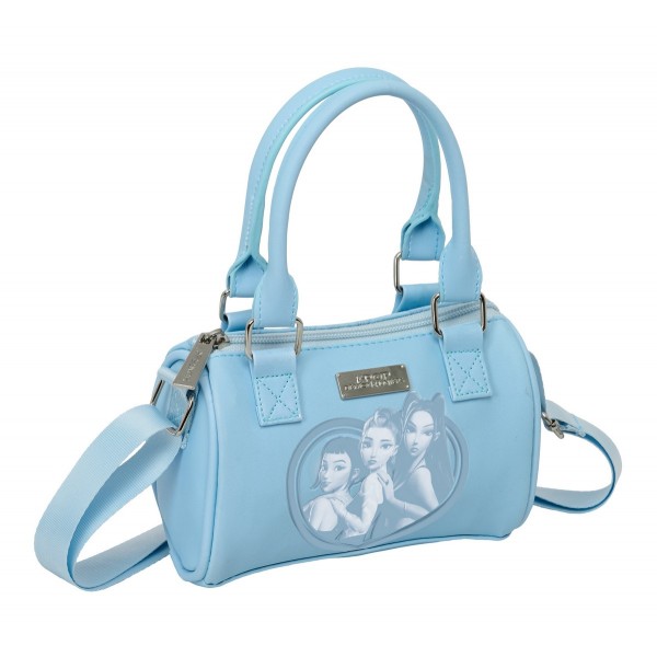 Geanta fete K-Pop Demon Hunters Secret, bleu 16x10x7.5 cm
