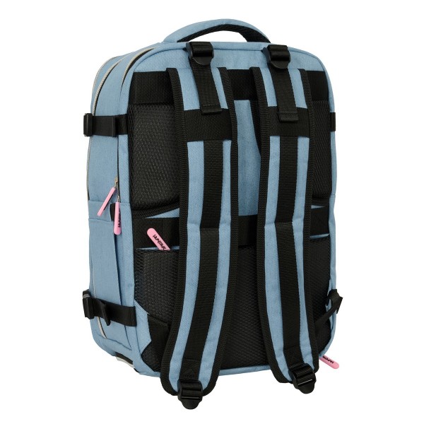 Rucsac calatorie copii K-Pop Demon Hunters HuntriX 3 compartimente, buzunar  laptop 15.6 inch 29x44x19 cm