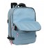 Rucsac calatorie copii K-Pop Demon Hunters HuntriX 3 compartimente, buzunar  laptop 15.6 inch 29x44x19 cm