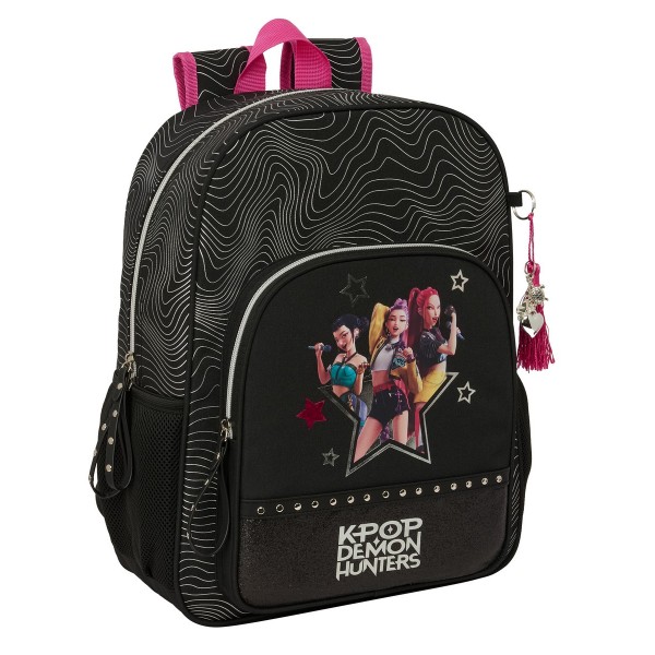 Rucsac fete K-Pop Demon Hunters Energy adaptabil la troler 33x42x14 cm