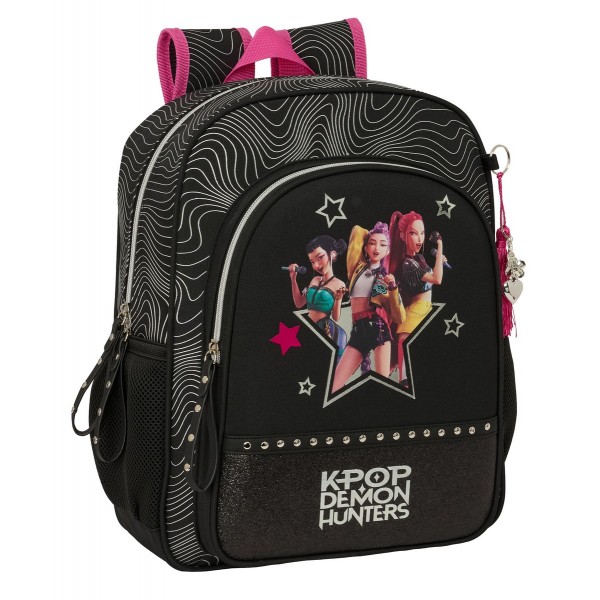 Rucsac fete K-Pop Demon Hunters Energy adaptabil la troler 32x38x12 cm