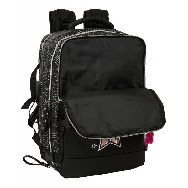 Rucsac calatorie K-Pop Demon Hunters Energy compartiment laptop 15.6 inch 29x44x19 cm
