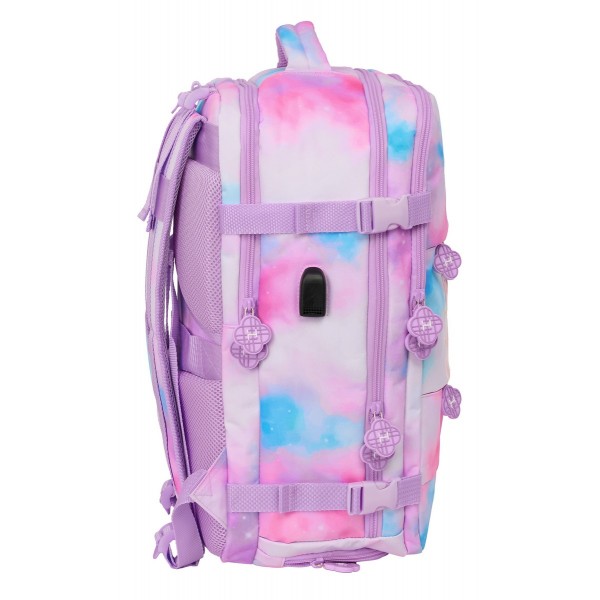 Rucsac calatorie fete K-Pop Demon Hunters Artist compartiment laptop 15.6 inch 29x44x19 cm