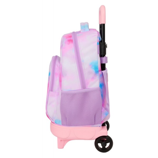 Rucsac troler detasabil fete K-Pop Demon Hunters Artist cu 2 roti 33x45x22 cm