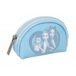Portmoneu fete XS K-Pop Demon Hunters Secret, bleu 9.5x7x3 cm