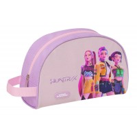 Borseta cosmetica fete K-Pop Demon Hunters Iconic adaptabila la troler 28x18x10 cm