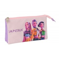 Penar fete K-Pop Demon Hunters Iconic cu 3 compartimente 22x12x3 cm
