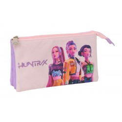 Penar fete K-Pop Demon Hunters Iconic cu 3 compartimente 22x12x3 cm