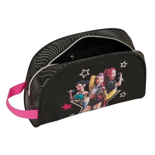 Borseta cosmetice K-Pop Demon Hunters Energy adaptabila la troler 28x18x10 cm