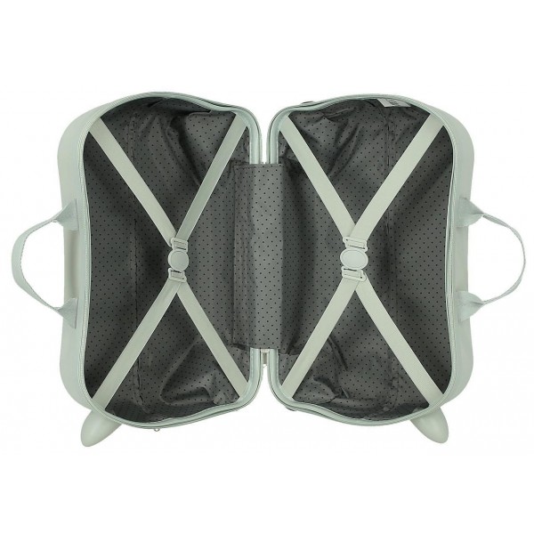 Valiza copii ride-on Aristogatos Time ABS, 4 roti, 45x31x20 cm