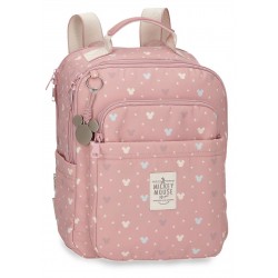 Rucsac Luma Mickey 2 compartimente 13x32x27 cm
