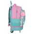 Ghiozdan troler detasabil Stitch Little Destruction 2 compartimente, 2 roti 21x45x32 cm