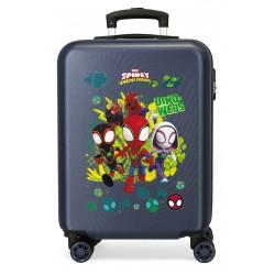 Troler cabina copii Marvel Dino-Webs ABS bleumarin 55x38x20 cm