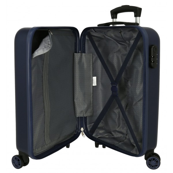 Troler cabina copii Marvel Dino-Webs ABS bleumarin 55x38x20 cm