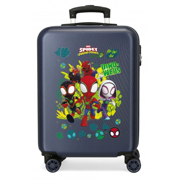 Troler cabina copii Marvel Dino-Webs ABS bleumarin 55x38x20 cm
