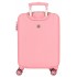 Troler cabina copii Stitch You Me, ABS roz 55x38x20 cm