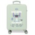 Troler cabina Stitch Keep Going ABS, 4 roti, verde menta, 38x55x20 cm