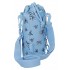 Geanta umar pentru sticla Pepe Jeans Olivia, bleu 8x20.5x8 cm