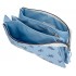 Penar fete Pepe Jeans Olivia 3 compartimente bleu 22x12x5 cm