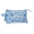 Penar fete Pepe Jeans Olivia 3 compartimente bleu 22x12x5 cm