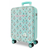 Troler cabina Pepe Jeans Sun ABS verde turcoaz 38x55x20 cm