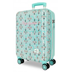 Troler cabina Pepe Jeans Sun ABS verde turcoaz 38x55x20 cm